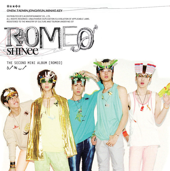 Romeo CD+Booklet+1Double Side Extra Photocards SM Entertainment Shinee 2nd Mini Album Random ver. 