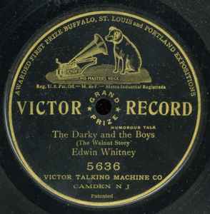 Edwin Whitney - The Darky And The Boys album cover