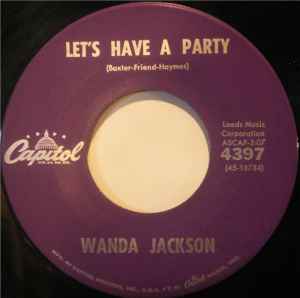 Wanda Jackson - Let's Have A Party / Cool Love album cover