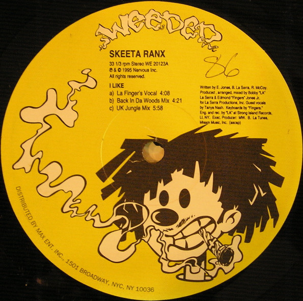 Skeeta Ranx – I Like / Shovel (1995, Vinyl) - Discogs