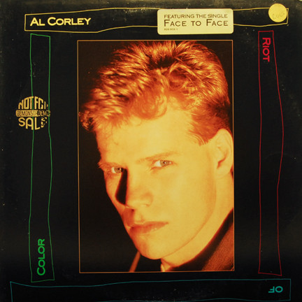 Al Corley – Riot Of Color (1986, 70, Vinyl) - Discogs