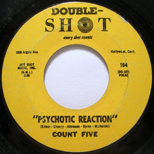 Count Five – Psychotic Reaction (1966, Vinyl) - Discogs