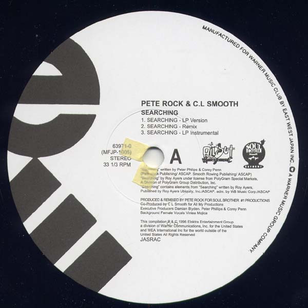 oldschoolPete Rock & C.L. Smooth - Searching ①