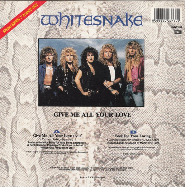 GIVE ME ALL YOUR LOVE CIFRA INTERATIVA (ver 2) por Whitesnake