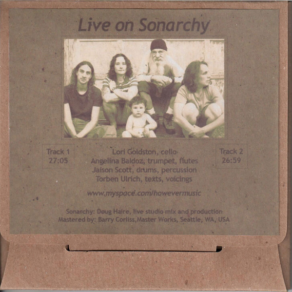 Album herunterladen However - Live On Sonarchy