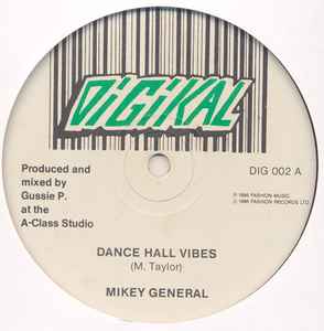 Dance Hall Vibes / Margaret - Mikey General