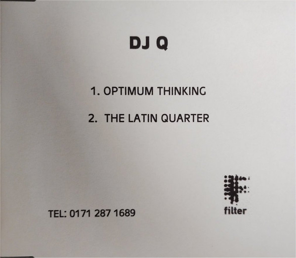 DJ Q – Optimum Thinking (1999, Vinyl) - Discogs