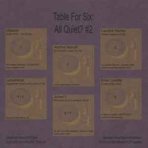 Various - Table For Six: All Quiet? #2 album cover