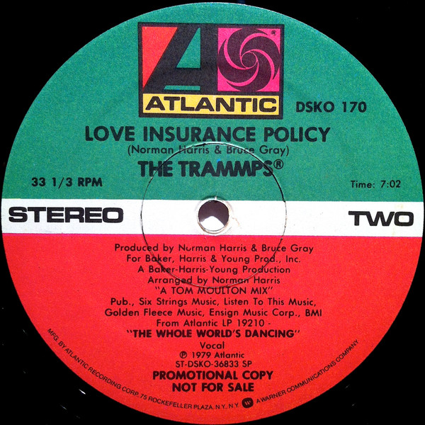 baixar álbum The Trammps - Teaser Love Insurance Policy