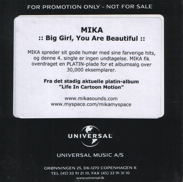 MIKA - Big Girl (You Are Beautiful) (Official Music Video) 