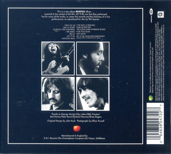 The Beatles – Let It Be (2014, CD) - Discogs