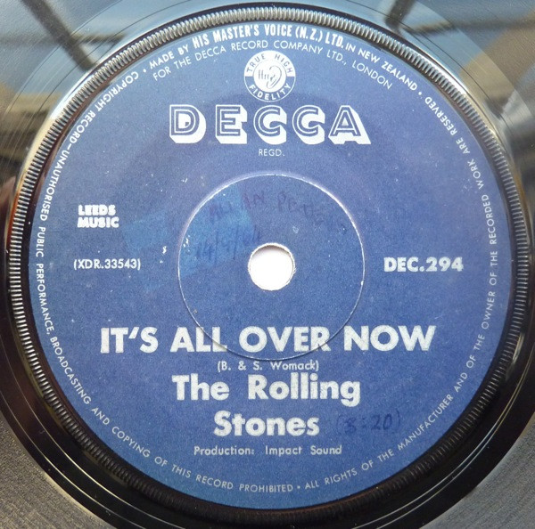 The Rolling Stones - It's All Over Now | Releases | Discogs