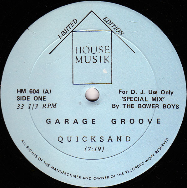 last ned album Garage Groove - Quicksand