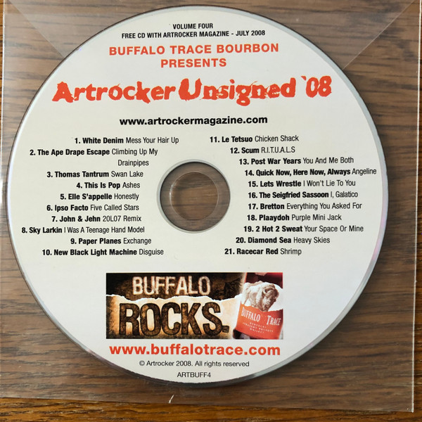 Artrocker Unsigned '08 Volume 4 (2008, CD) - Discogs