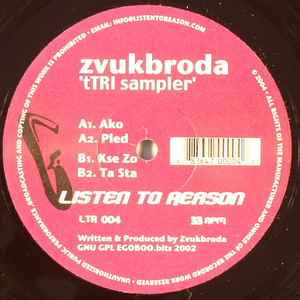 Zvukbroda – tTRI Sampler (2004, Vinyl) - Discogs