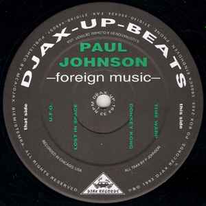 Paul Johnson - Foreign Music album cover