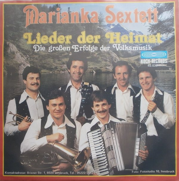 télécharger l'album Marianka Sextett - Lieder Der Heimat