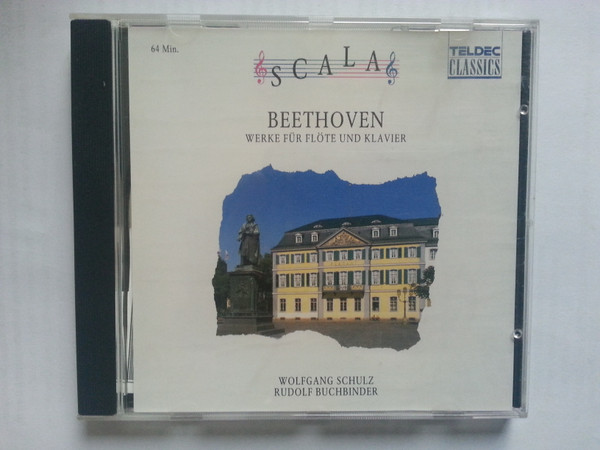 télécharger l'album Wolfgang Schulz , Rudolf Buchbinder, Ludwig van Beethoven - Beethoven Werke Für Flöte Und Klavier