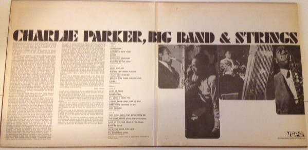lataa albumi Charlie Parker - Big Band Strings