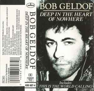 Bob Geldof - Deep In The Heart Of Nowhere album cover