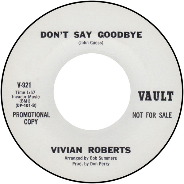 baixar álbum Vivian Roberts - So Proud Of You