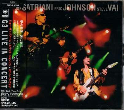 Joe Satriani / Eric Johnson / Steve Vai - G3 Live In Concert 