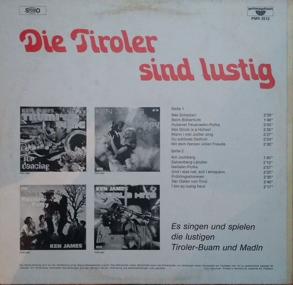 last ned album Download Die Tiroler Buam - Die Tiroler Sind Lustig album