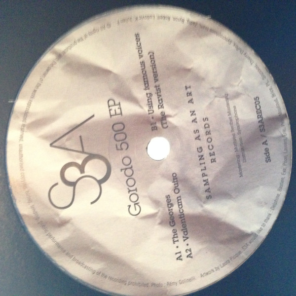 S3A – Gorodo 500 EP (2016, Vinyl) - Discogs