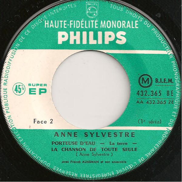 lataa albumi Anne Sylvestre - Porteuse Deau
