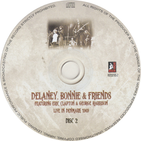télécharger l'album Delaney & Bonnie & Friends - Live In Denmark 1969