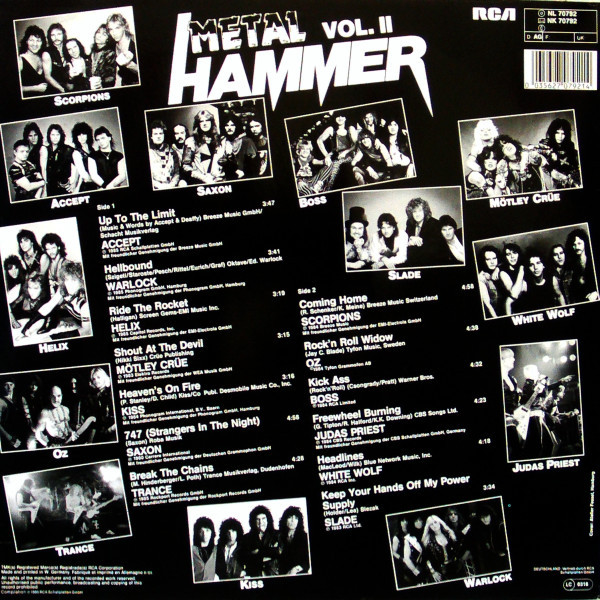 baixar álbum Various - Metal Hammer Vol II