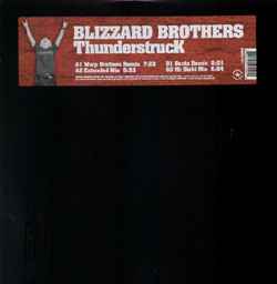Portada de album Blizzard Brothers - Thunderstruck