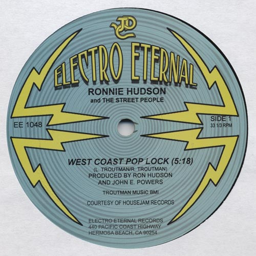 US1986年プレス盤未使用 Ronnie Hudson - West Coast Poplock