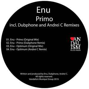 Enu - Primo Incl. Dubphone And Andrei C Remixes album cover