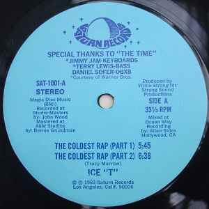 Ice T – The Coldest Rap / Cold Wind-Madness (1983