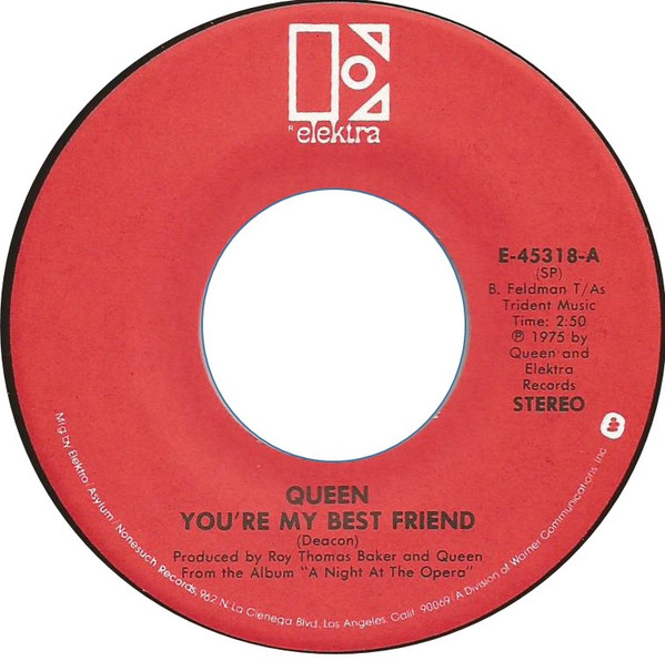 45 anos do lançamento de You´re my Best Friend e '39 – Queen Net