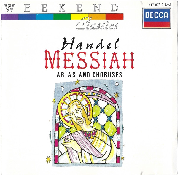 Handel – Messiah - Arias And Choruses (1988, CD) - Discogs