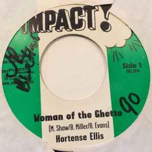 Hortense Ellis / Impact All Stars – Woman Of The Ghetto / Woman Of