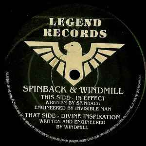Spinback - In Effect / Divine Inspiration album cover