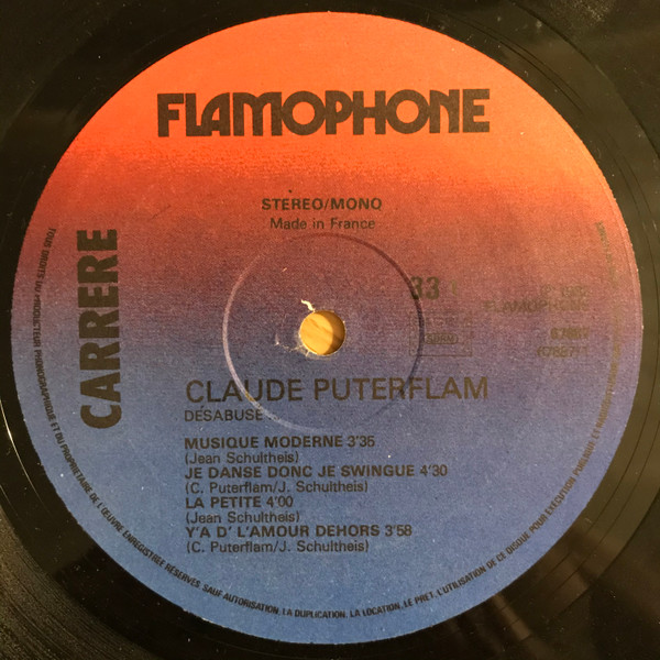 télécharger l'album Claude Puterflam - Désabusé