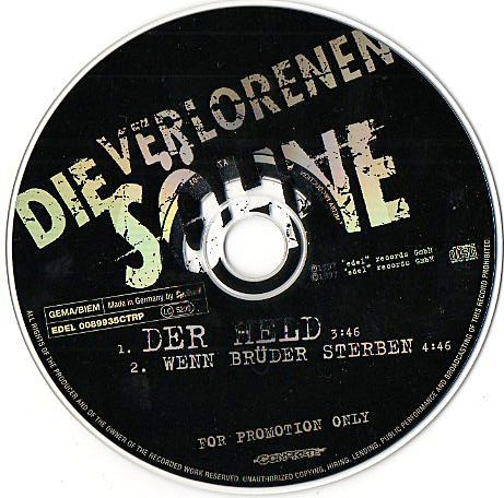 descargar álbum Die Verlorenen Söhne - Der Held