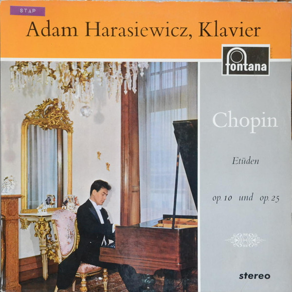 ladda ner album Chopin Adam Harasiewicz - Etüden Op 10 Und Op 25