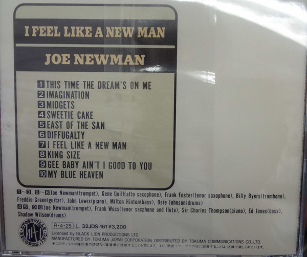 Joe Newman - I Feel Like A Newman | Releases | Discogs