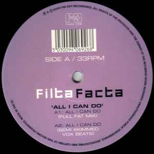 Filta Facta - All I Can Do album cover