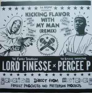 Lord Finesse - Kicking Flavor With My Man (Remix) album cover