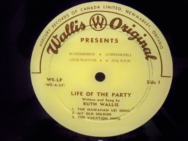 last ned album Ruth Wallis - Life Of The Party Album 6