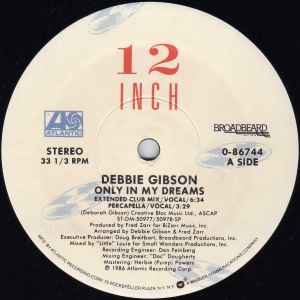 Debbie Gibson - Only In My Dreams album cover