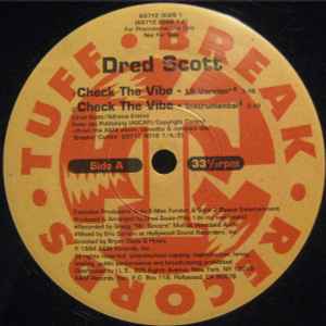 Dred Scott – Check The Vibe (1994, Vinyl) - Discogs