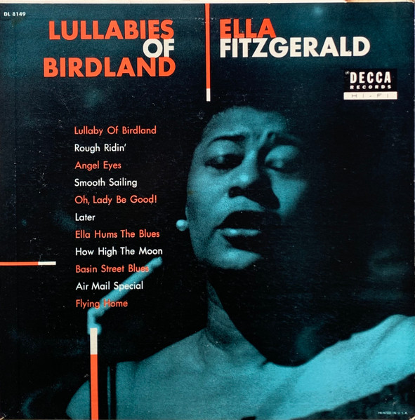 Ella Fitzgerald = エラ・フィッツジェラルド – Lullabies Of Birdland