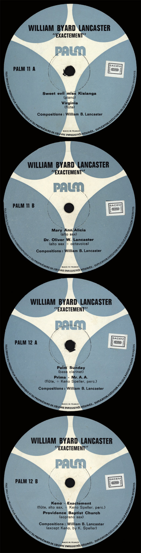 last ned album Byard Lancaster Keno Speller - Exactement Volume 1